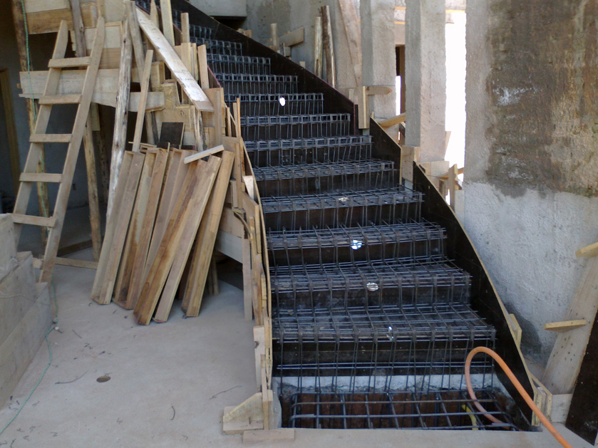 Escadas curvas